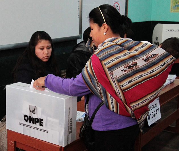 Resultados electorales Perú